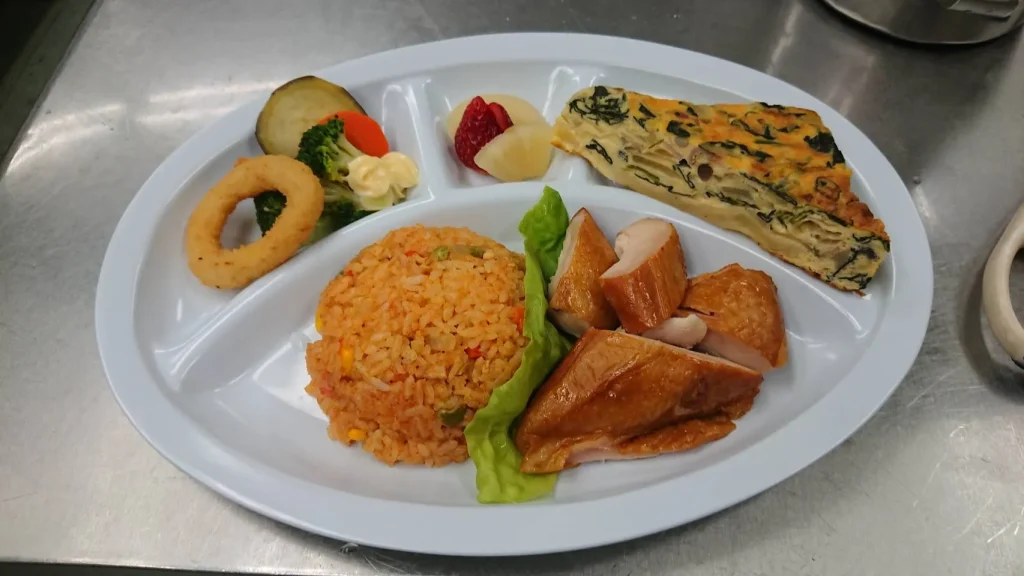 家庭以上の料理を提供